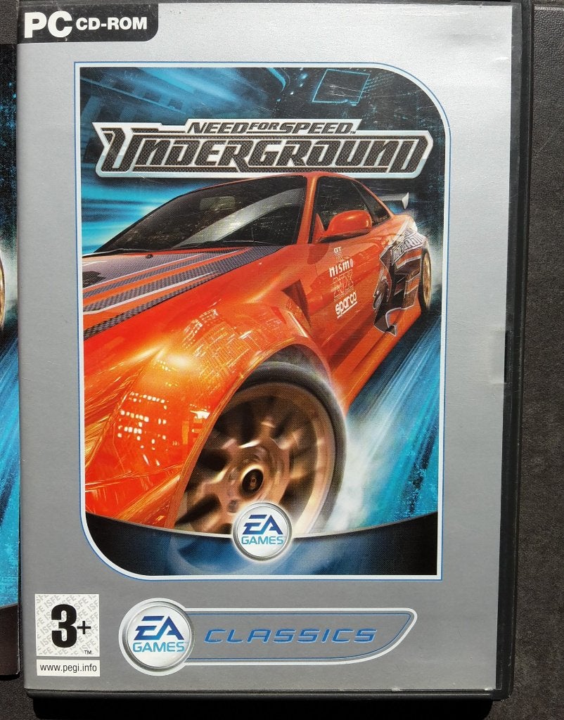 PC Game - Need for Speed Underground - EA Racing Spel, 1 speler, Racen en Vliegen, Ophalen of Verzenden, Zo goed als nieuw