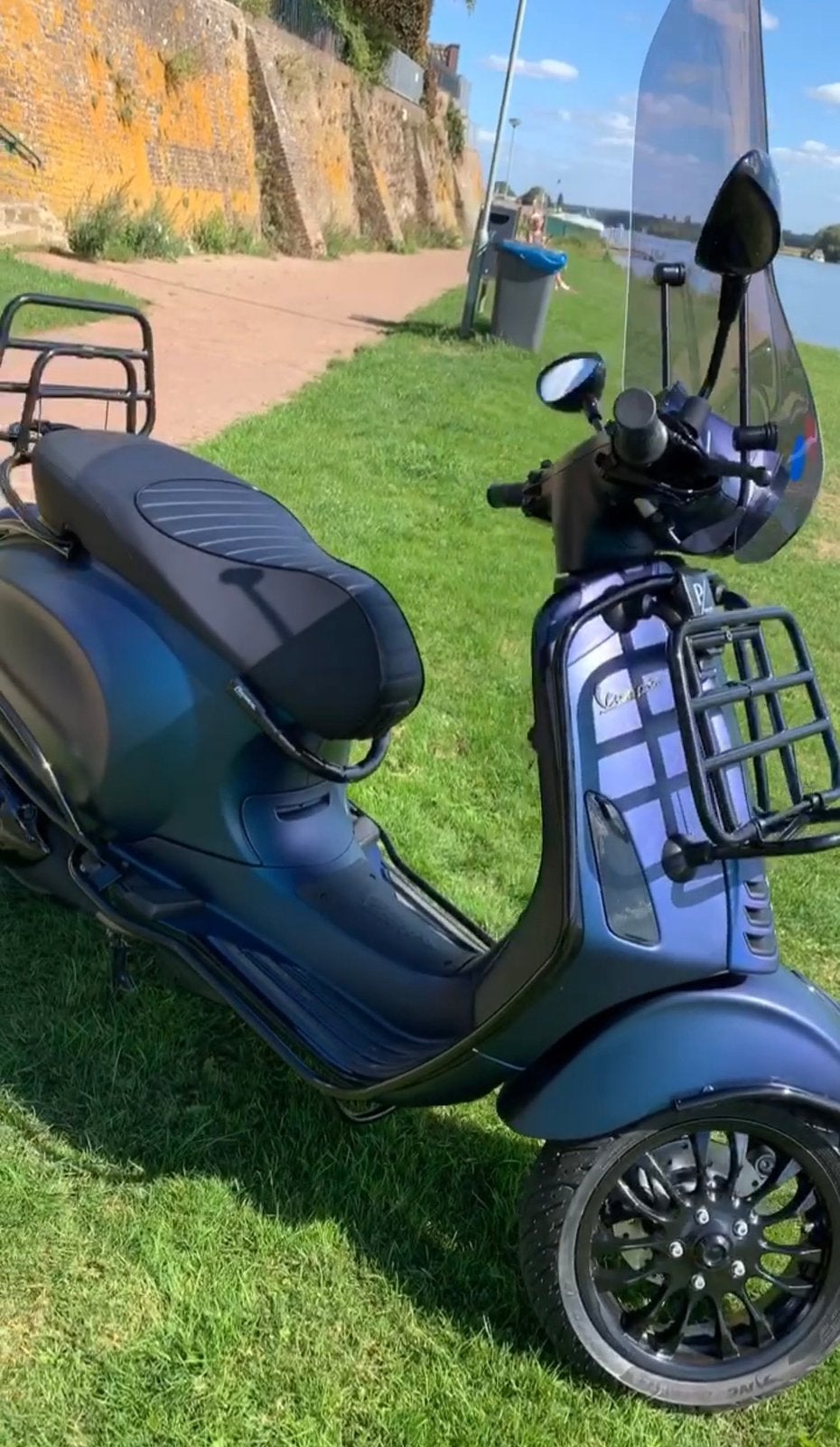 Vespa Sprint 2020 | 6.000 km |Unieke Custom Lak | Vol Opties, Fietsen en Brommers, Scooters | Vespa, Ophalen of Verzenden, Zo goed als nieuw