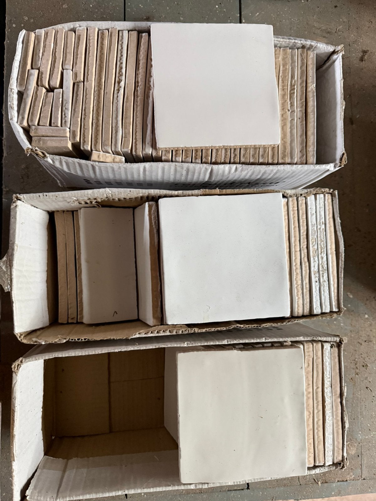Witjes tegels, Ophalen, Nieuw, Minder dan 20 cm, Minder dan 5 m²