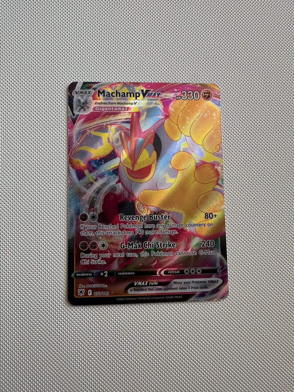 Machamp Vmax, Ophalen, Zo goed als nieuw