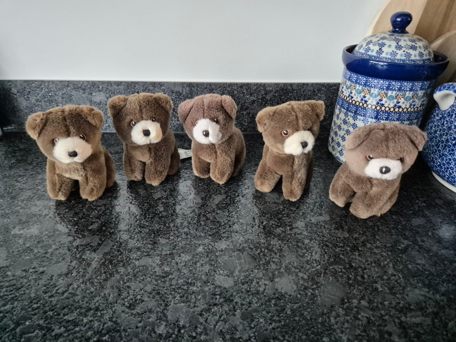 IKEA - Knuffel Hondje GLADA 5 stuks, Ophalen of Verzenden, Zo goed als nieuw, Hond