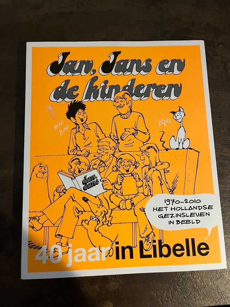 Jan Jans en de kinderen 40 jaar in Libelle - 1970-2010, Eén stripboek, Ophalen of Verzenden, Zo goed als nieuw