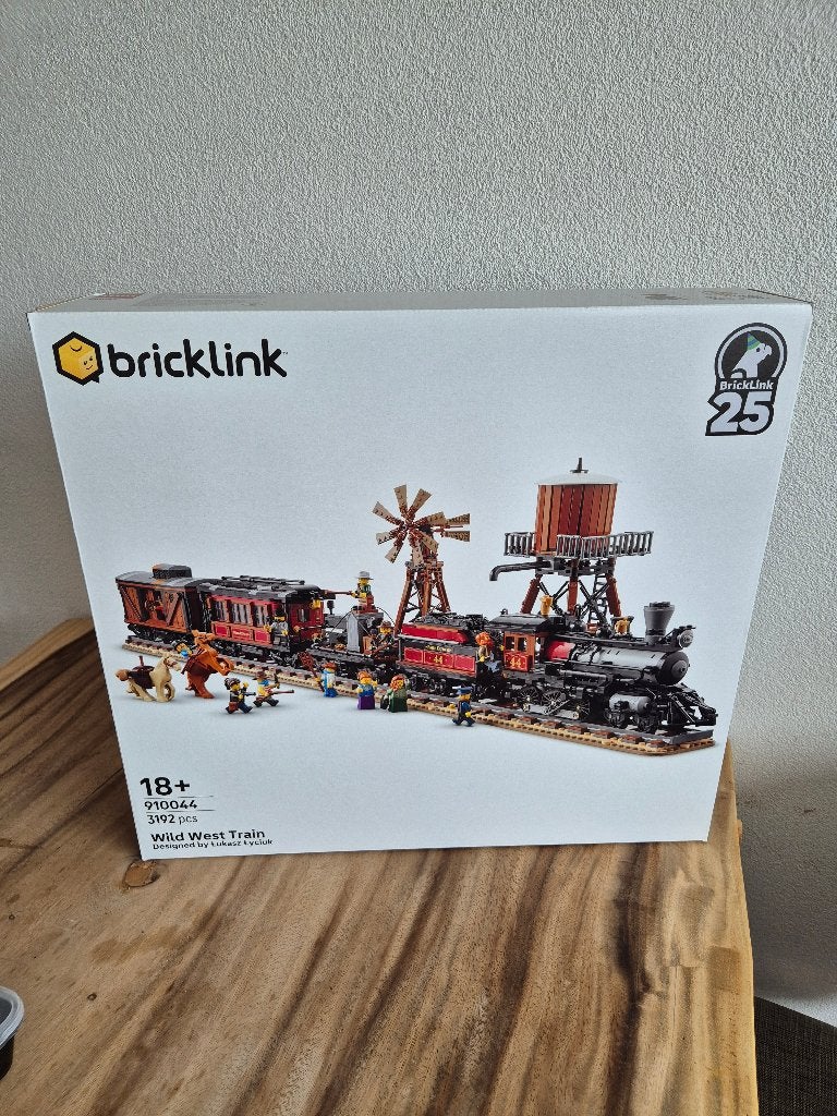 Lego Bricklink 910044 Trein in het Wilde Westen nieuw, Lego, Lego, Nieuw, Ophalen of Verzenden