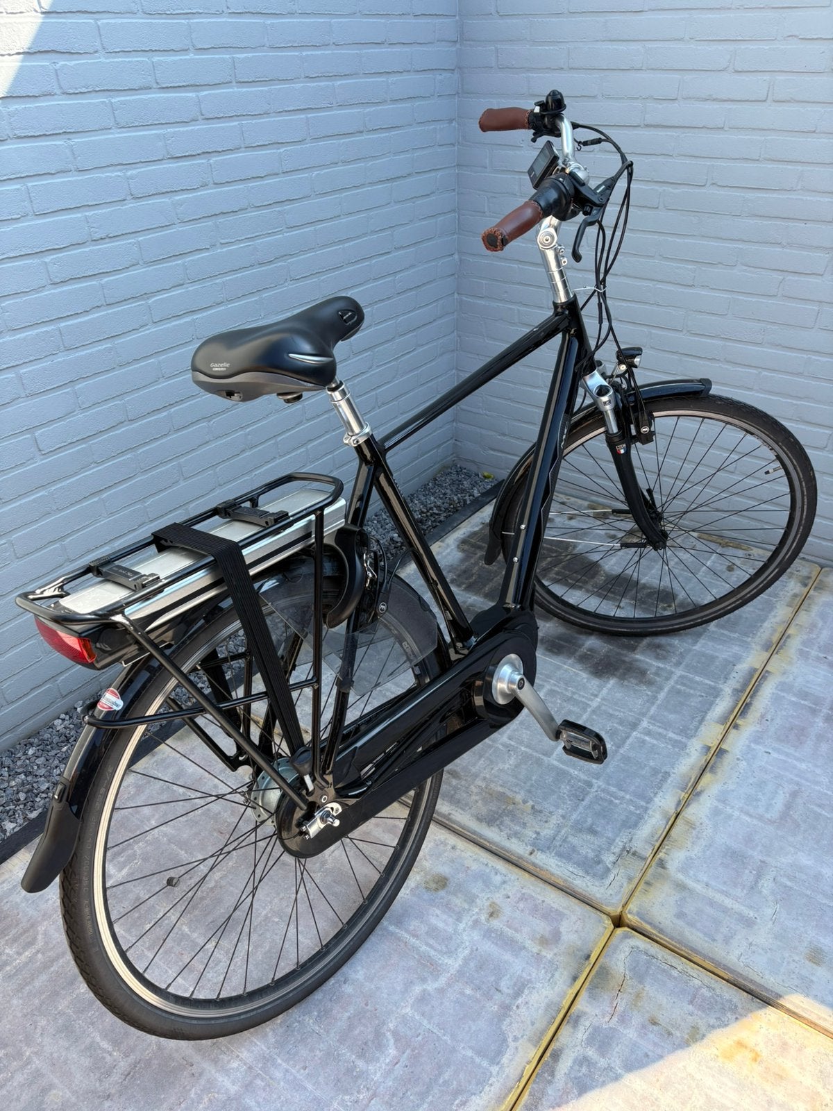 Mooie multicycle elekrische fiets heren (60 cm) middenmotor, Zo goed als nieuw, 59 cm of meer, 50 km per accu of meer, Ophalen