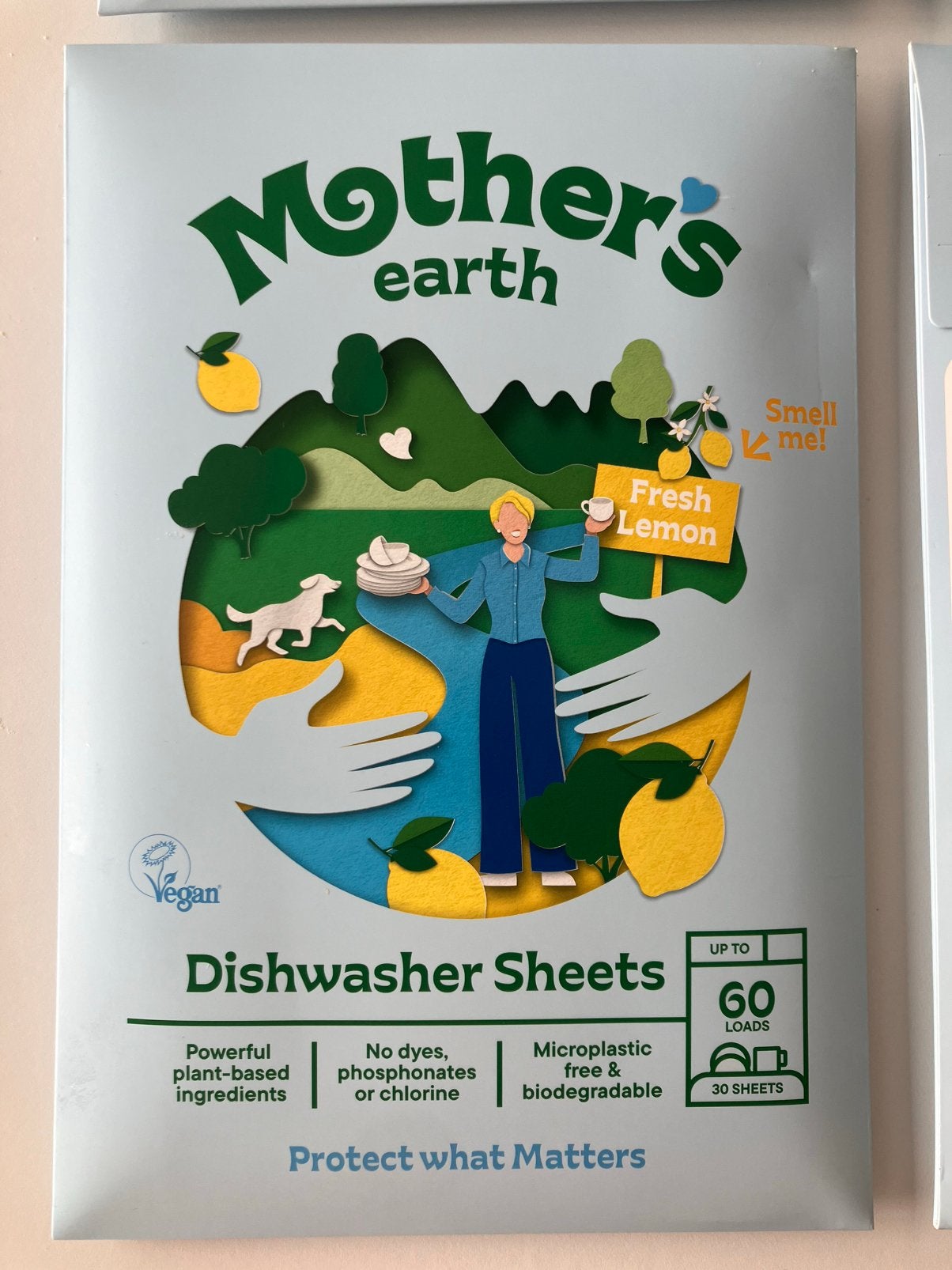 4x Mother’s Earth, voor vaatwasser , NIEUW, Ophalen, Schoonmaakmiddel