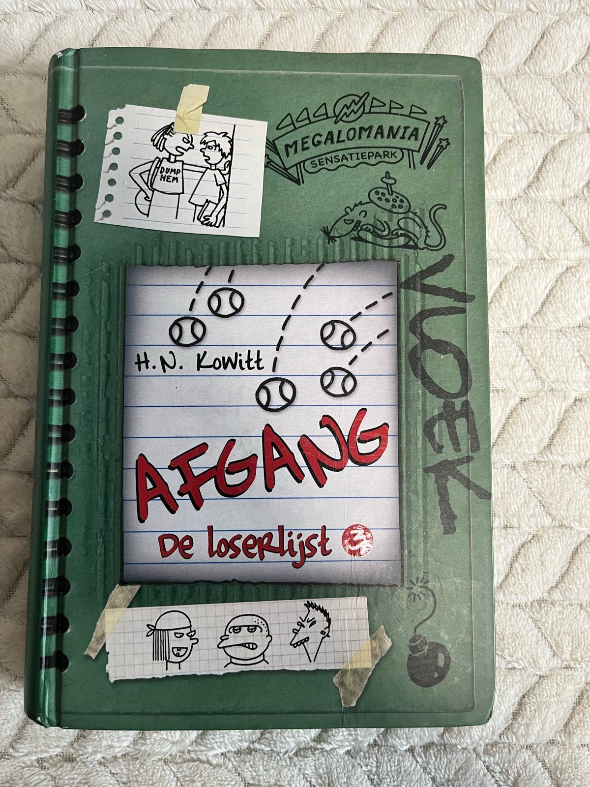 Afgang: De Loserlijst - H.N. Kowitt (Graphic Novel), Boeken, Ophalen, Zo goed als nieuw, Fictie algemeen