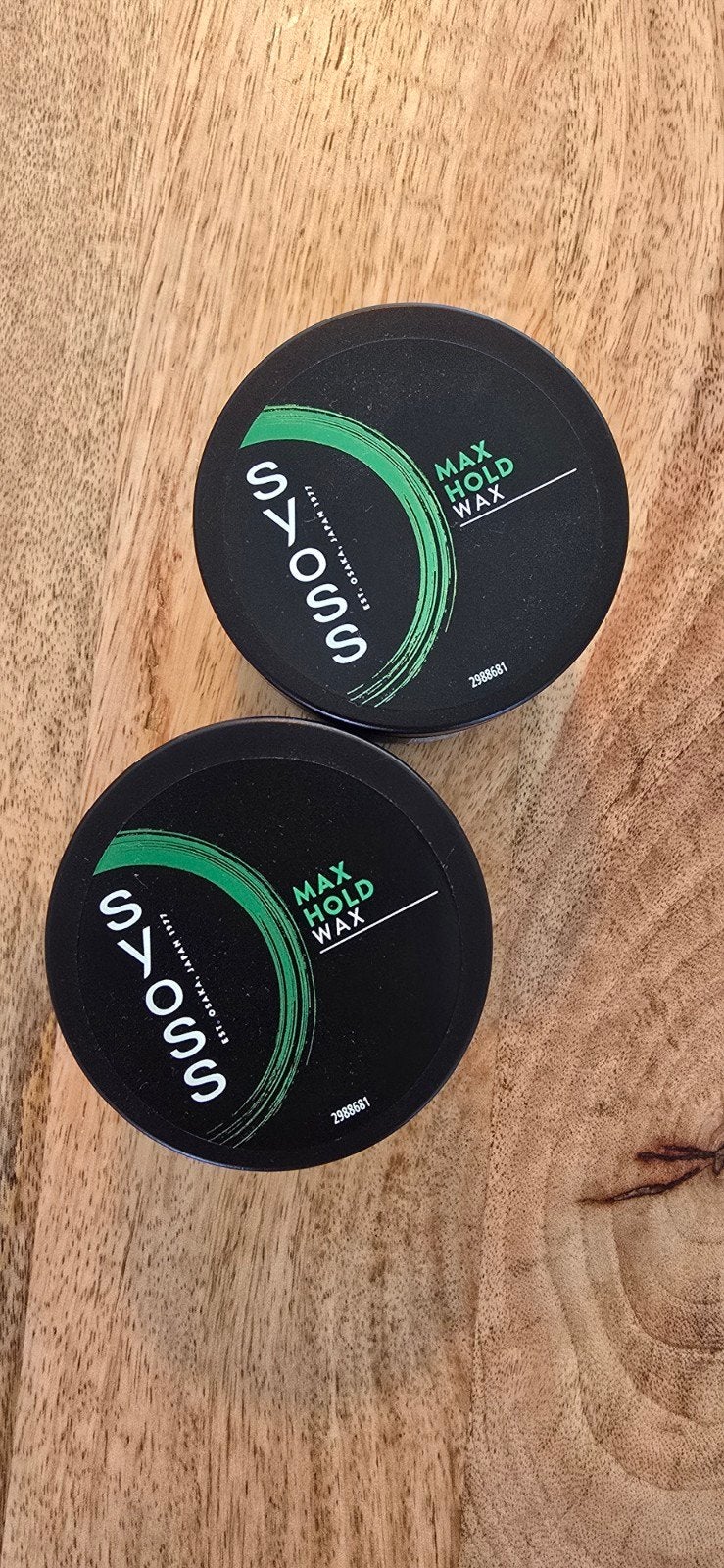 Twee potjes Syoss max hold wax NIEUW, Verzenden, Nieuw, Gel, Wax, Haarlak of Mousse
