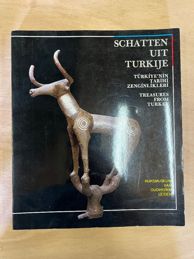 Boek: 	Schatten uit Turkije, rijksmuseum  Leiden, Boeken, Ophalen of Verzenden, Zo goed als nieuw, Overige onderwerpen