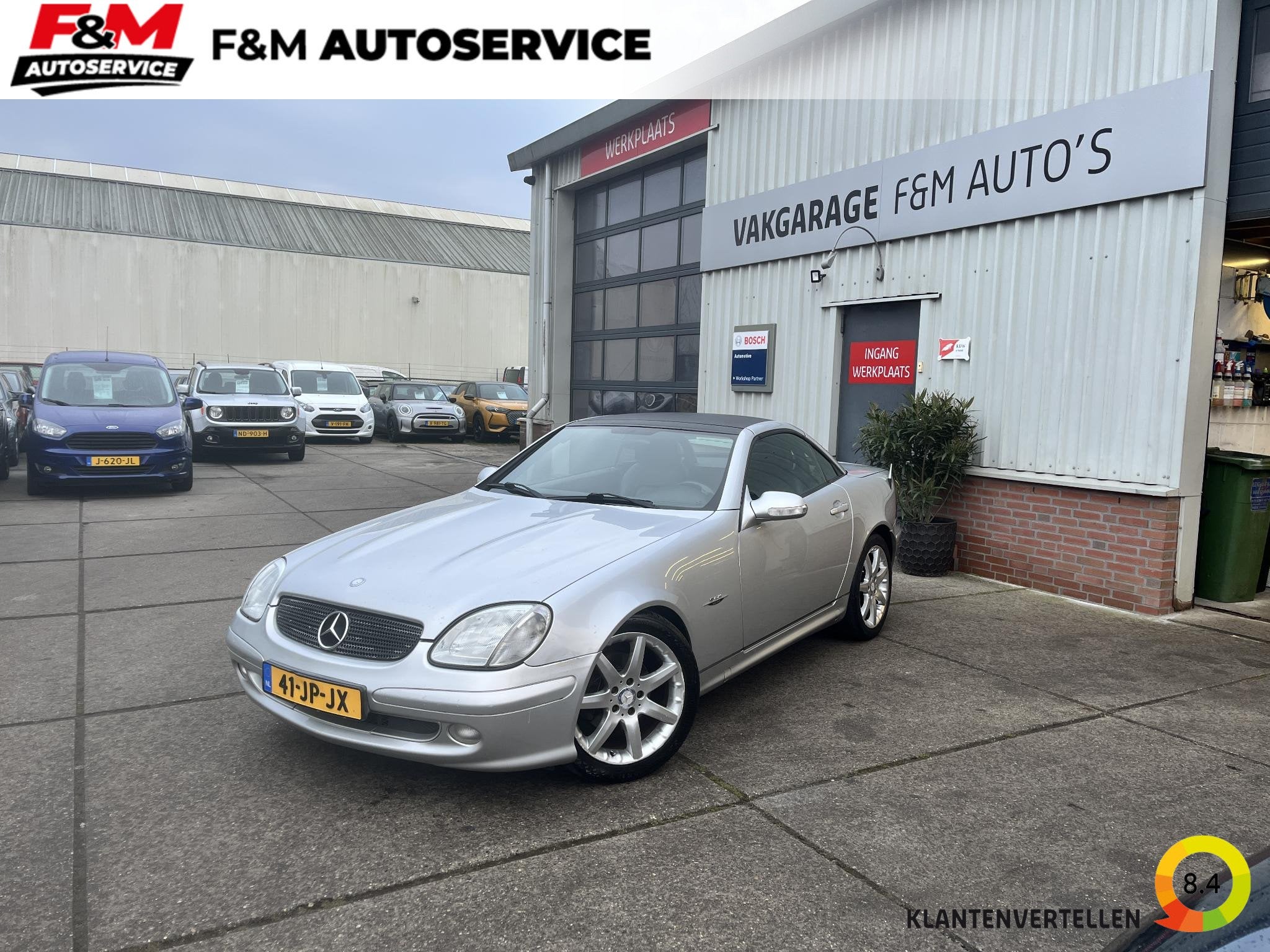 Mercedes-Benz SLK-klasse 200 K., 1998 cc, Achterwielaandrijving, Gebruikt, 4 cilinders