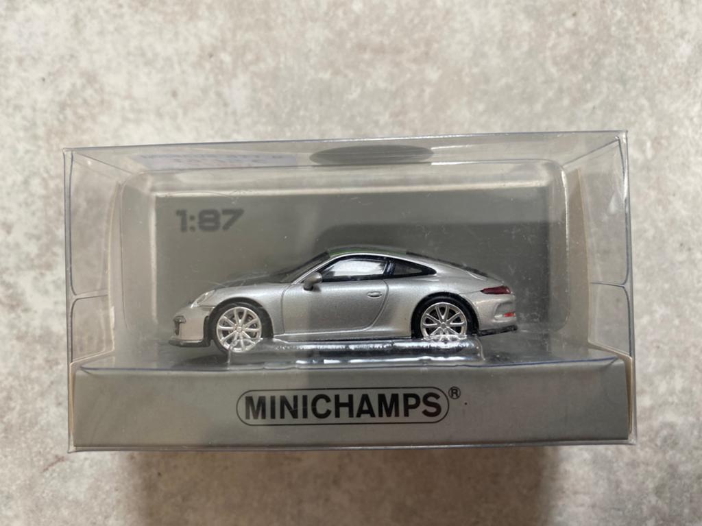 Minichamps Porsche 911 1:87, Ophalen of Verzenden, Zo goed als nieuw, Auto, Herpa