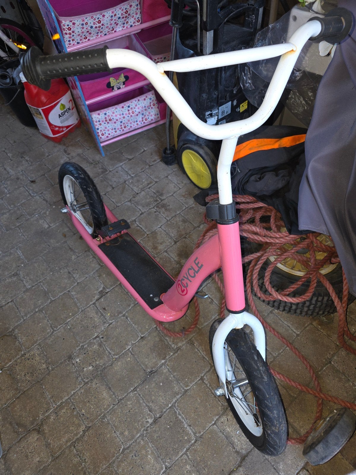Roze step van 2CYCLE, Fietsen en Brommers, Ophalen, Gebruikt, Gewone step