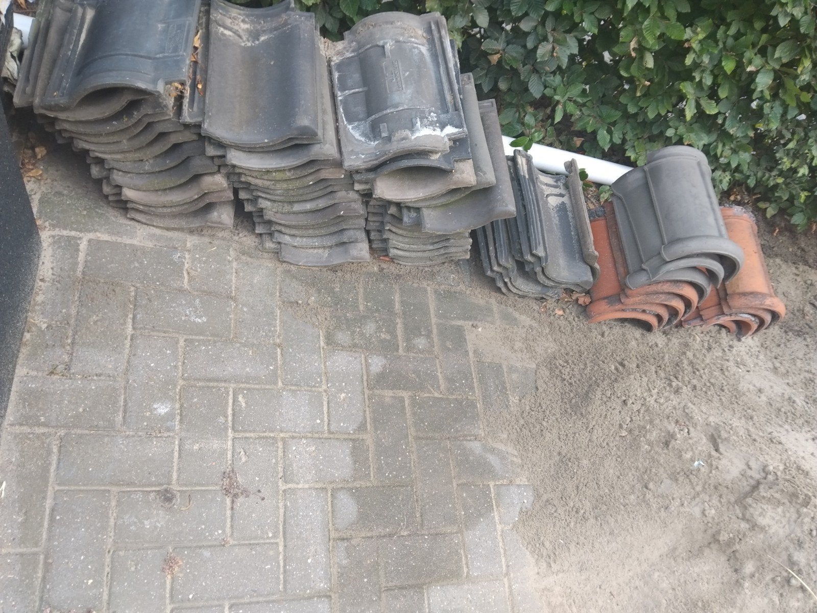 te koop dakpannen jd gemengde kleuren, Ophalen, Steen of Klei, 15 m² of meer, Dakpannen