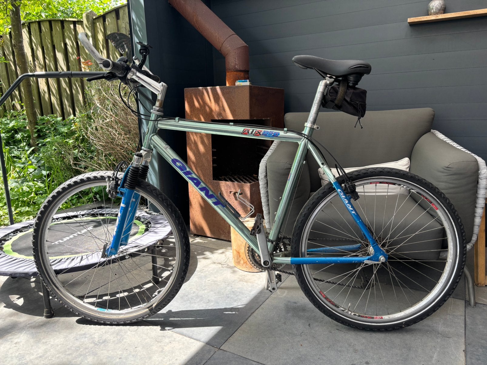 Te koop Giant ATX 860 mountenbike, Ophalen, Gebruikt, Velgrem, Versnellingen