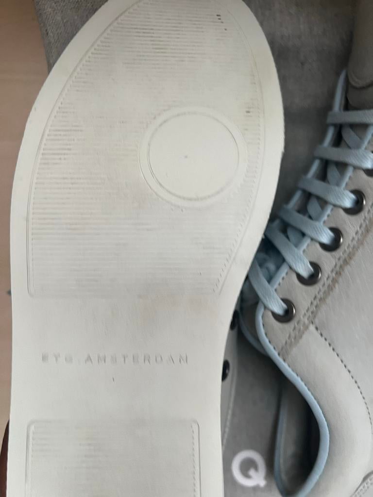 ETQ Sneakers maat 42 lichtblauw - Zo goed als nieuw, Ophalen of Verzenden, Zo goed als nieuw, Blauw, Sneakers of Gympen