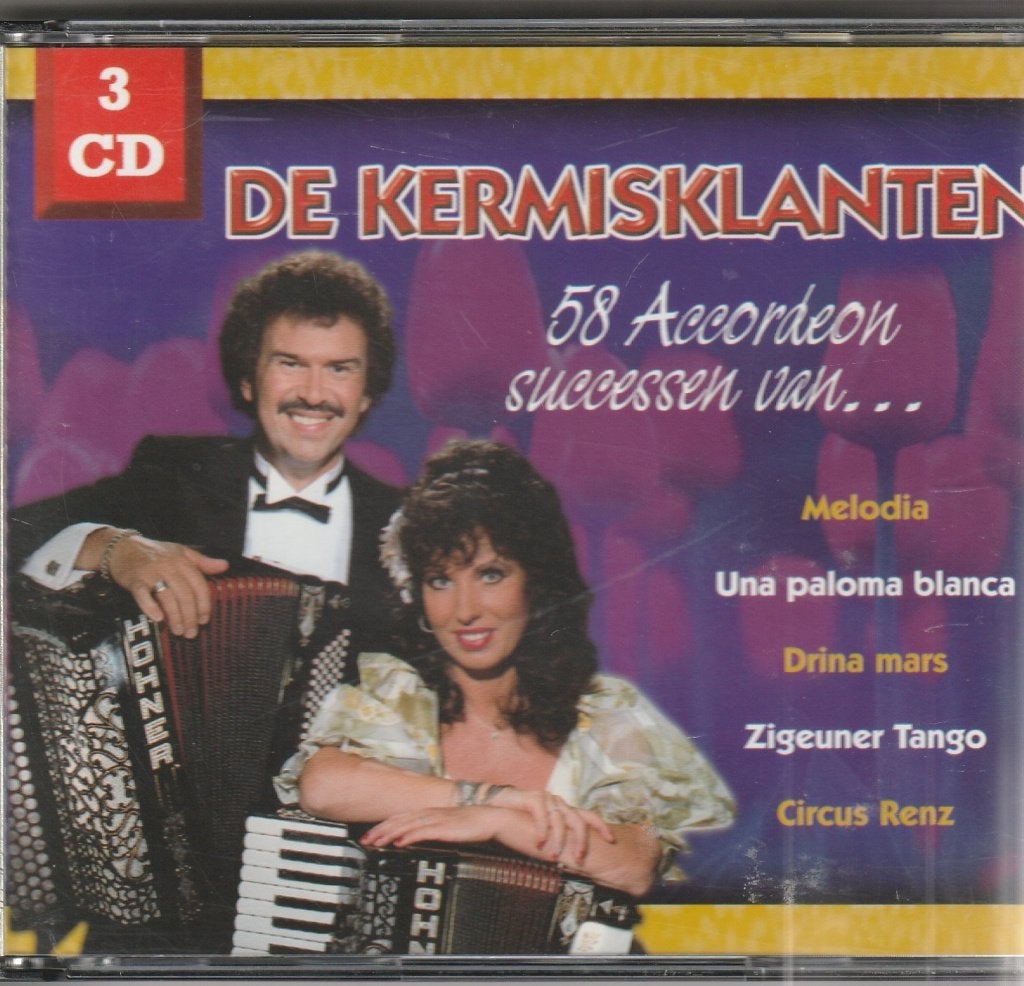 De Kermisklanten ( 3 cd box ), Verzenden, Zo goed als nieuw, Levenslied of Smartlap