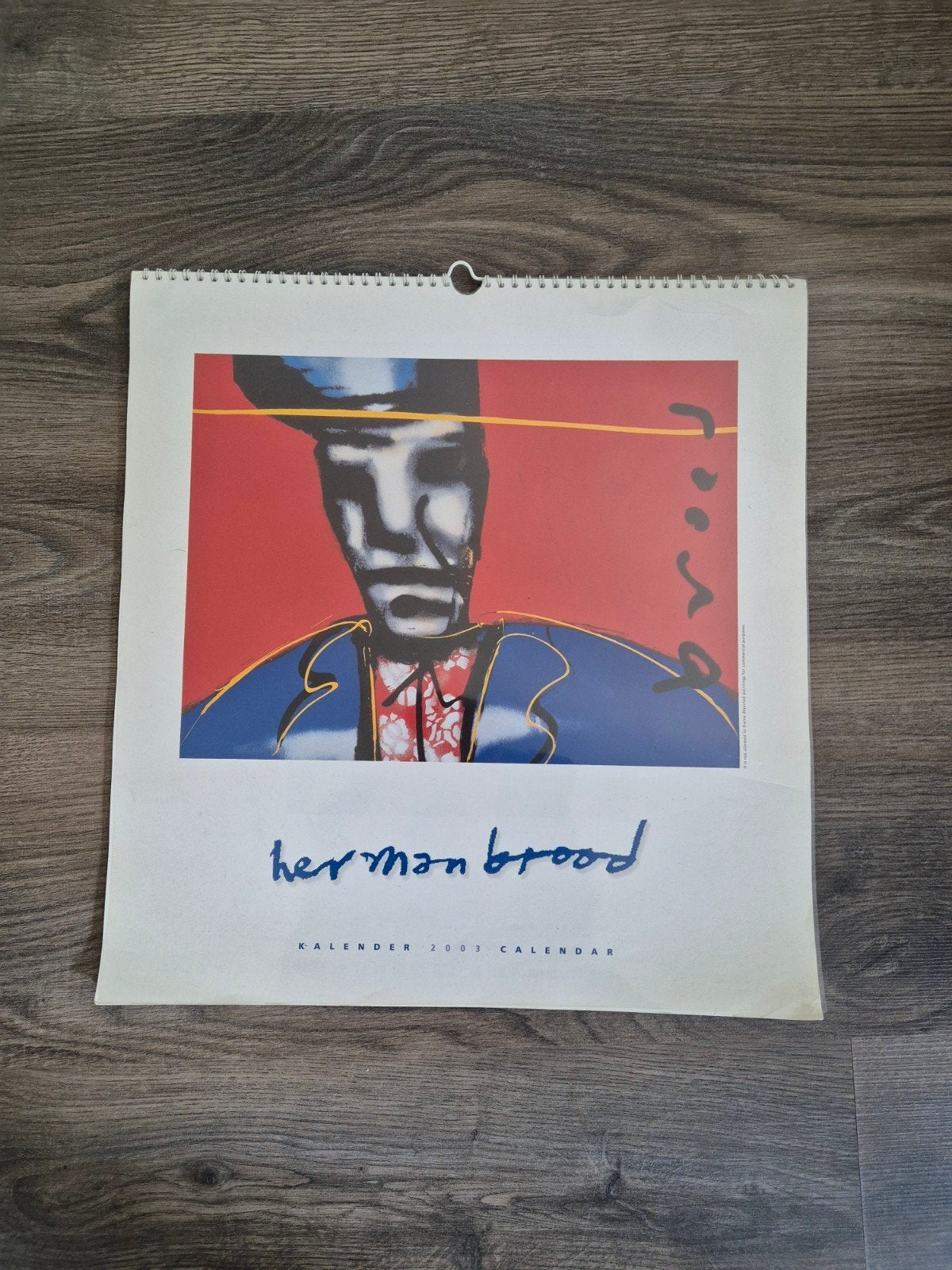 Herman Brood kalender, Ophalen of Verzenden, Gelezen, Schilder- en Tekenkunst