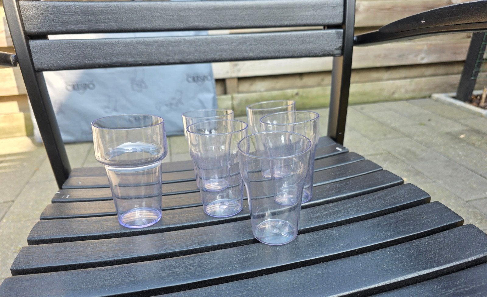 Mepal drinkglazen, Ophalen, Zo goed als nieuw