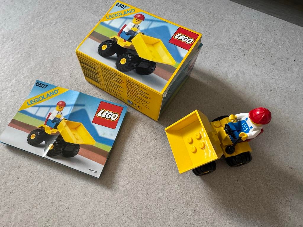 Lego System 6507: Kipper met minifiguur en instructies, City, Lego, Ophalen of Verzenden, Zo goed als nieuw