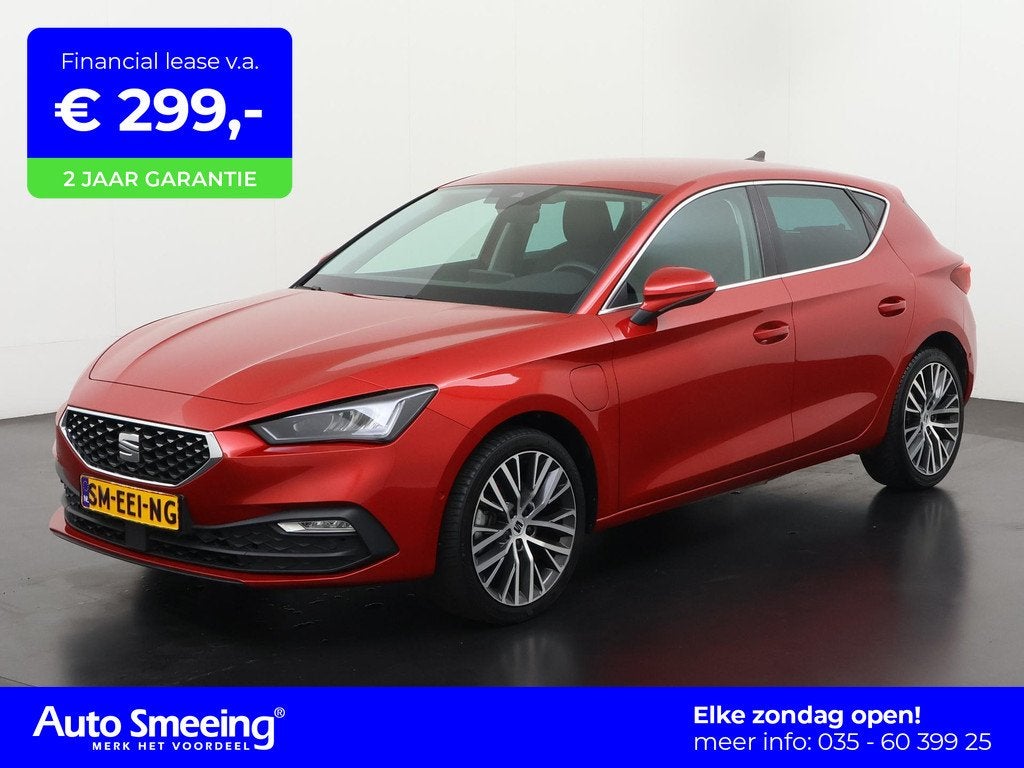 SEAT Leon 1.4 TSI eHybrid PHEV Xcellence | Trekhaak | Stuurv, Auto's, Seat, 12 maanden, Stof, Gebruikt, Euro 6
