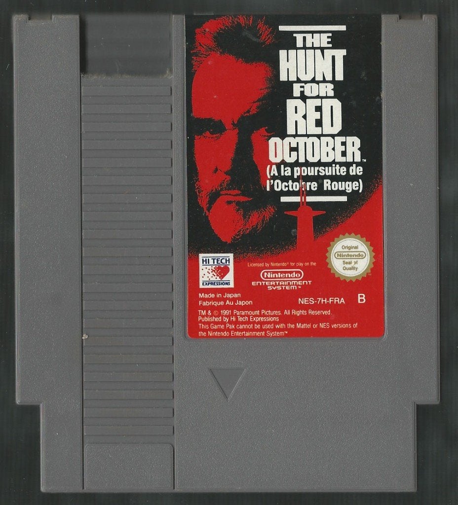 THE HUNT FOR RED OCTOBER., Avontuur en Actie, Verzenden, 1 speler, Zo goed als nieuw