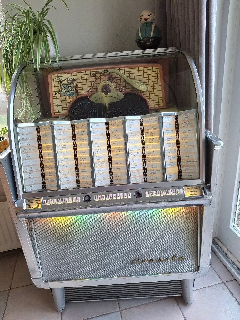 Jukebox Wurlitzer, Verzamelen, Automaten | Jukeboxen, Gebruikt, 1950 tot 1960, Wurlitzer, Ophalen