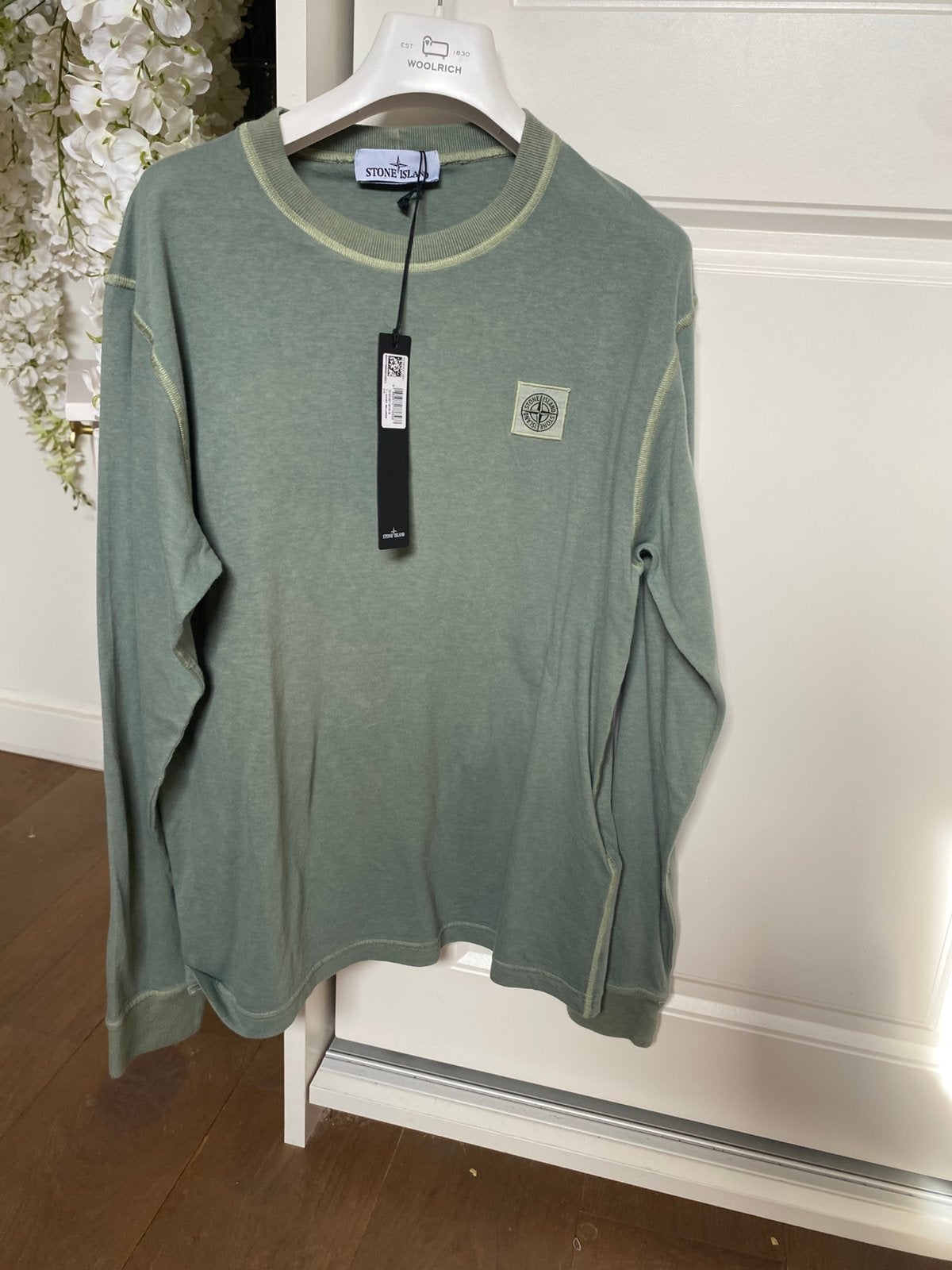 Stone island longsleeve maat m nieuw, Ophalen of Verzenden, Zo goed als nieuw, Maat 48/50 (M), Roze