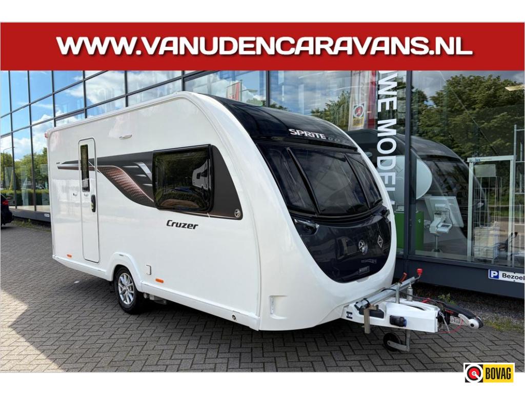 Sprite Cruzer 460 SR met mover, voortent en fietsenrek!, Standaardzit, Tot en met 2, Bedrijf, Schokbreker