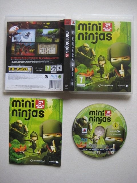 PS3 * Mini Ninja's * Playstation 3, Avontuur en Actie, Vanaf 18 jaar, 1 speler, Ophalen of Verzenden