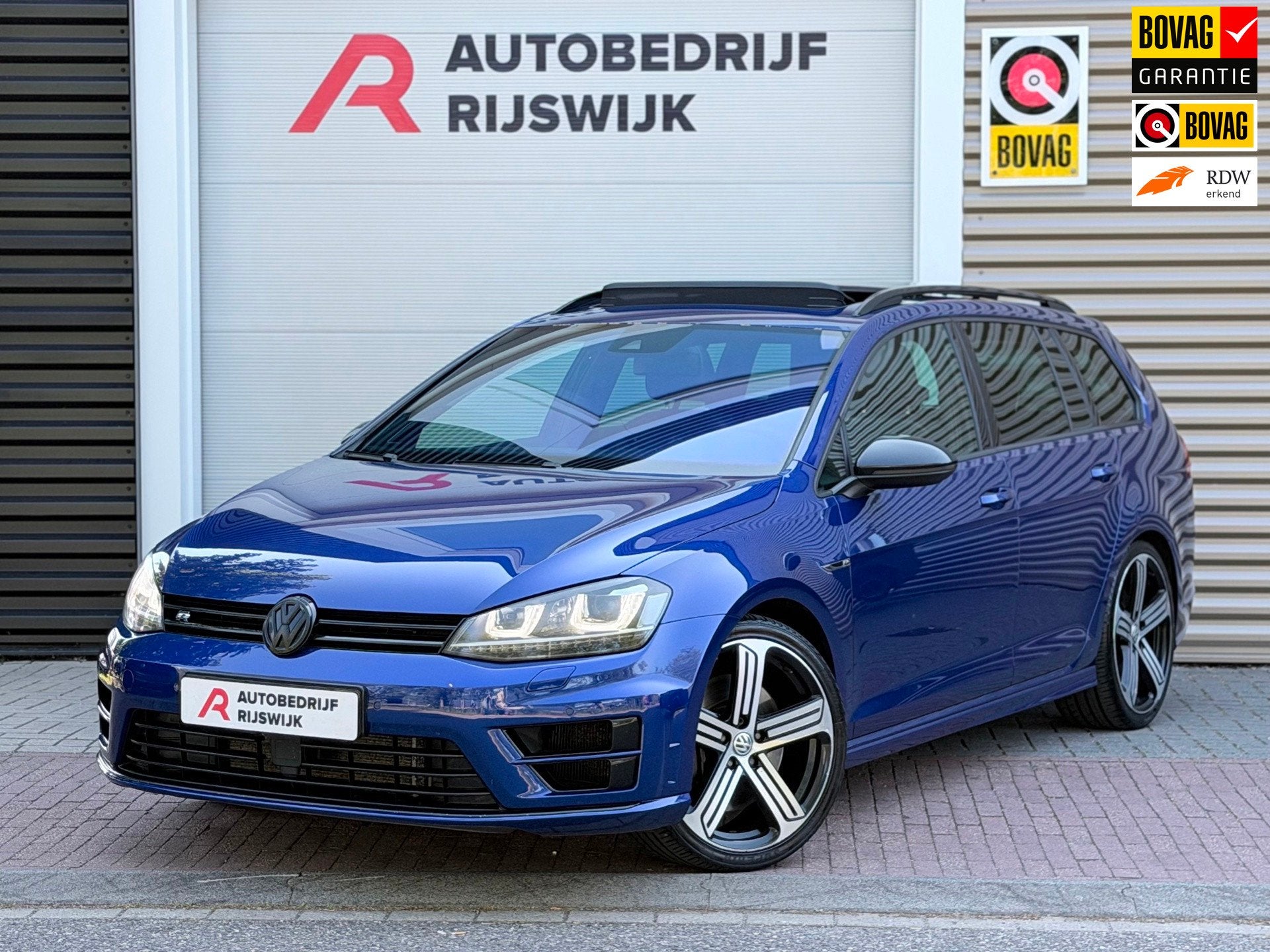 Volkswagen Golf Variant 2.0 TSI R Pano/Leer/Camera, Auto's, Automaat, Gebruikt, Euro 6, 1984 cc