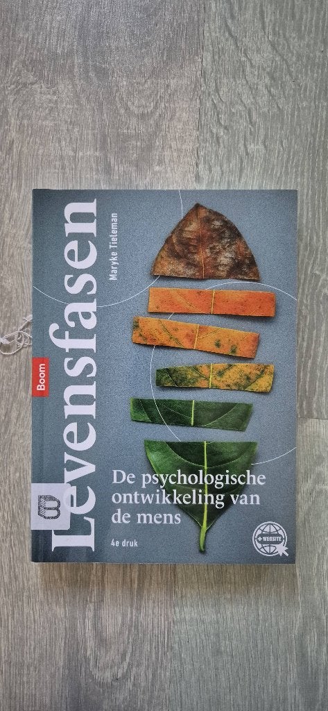 Levensfasen, de psychologische ontw. van de mens. 4e druk., Ophalen of Verzenden, Nieuw, Overige niveaus, Boom