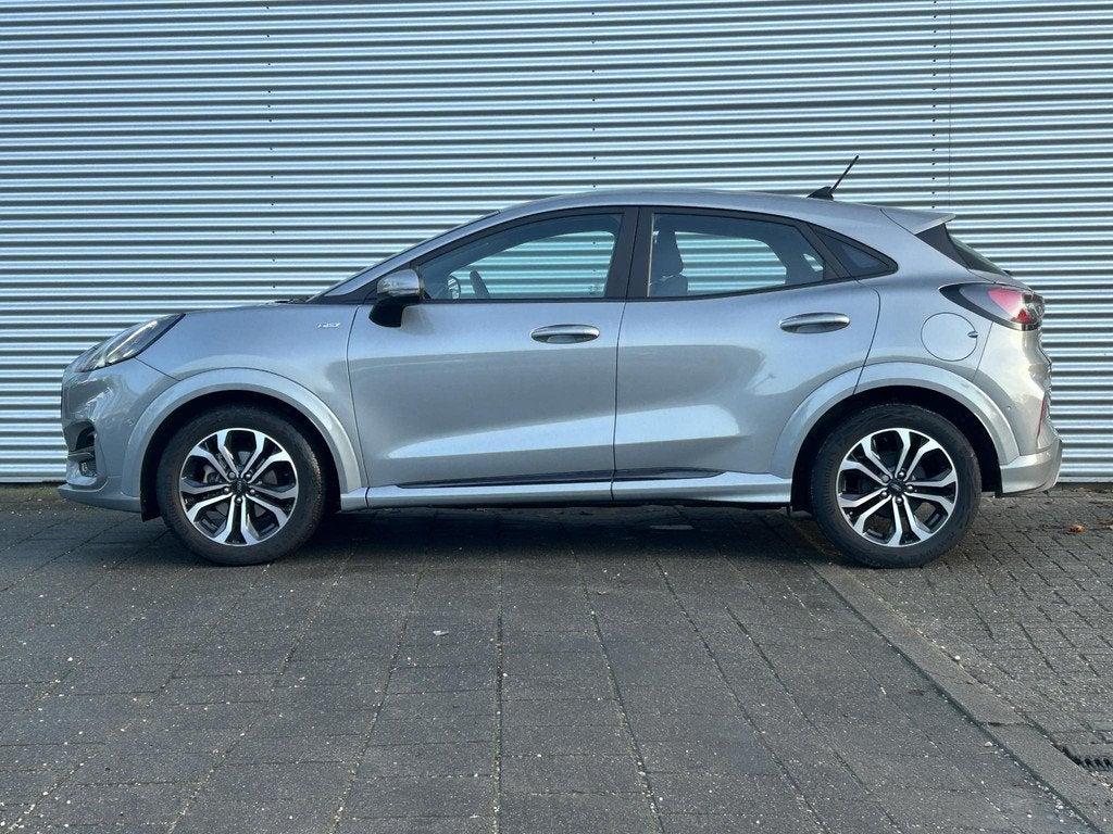 Ford Puma 1.0 EcoBoost Hybrid ST-Line X | WinterPack | Camer, Auto's, Ford, 125 pk, Euro 6, Leder en Stof, Bedrijf