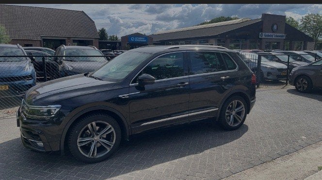 Volkswagen Tiguan 1.4 TSI 110KW DSG 2018 Zwart, 1800 kg, 4 cilinders, Zwart, Origineel Nederlands