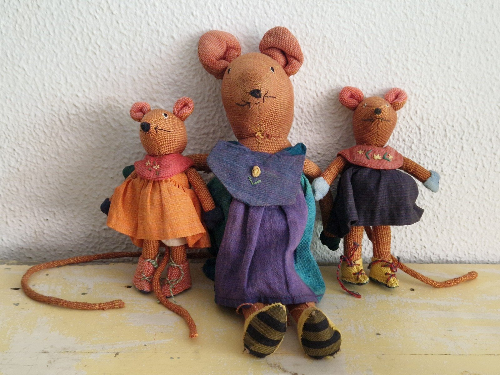 vintage barbara sansoni muizen moeder met twee zusjes, Ophalen of Verzenden, Overige typen