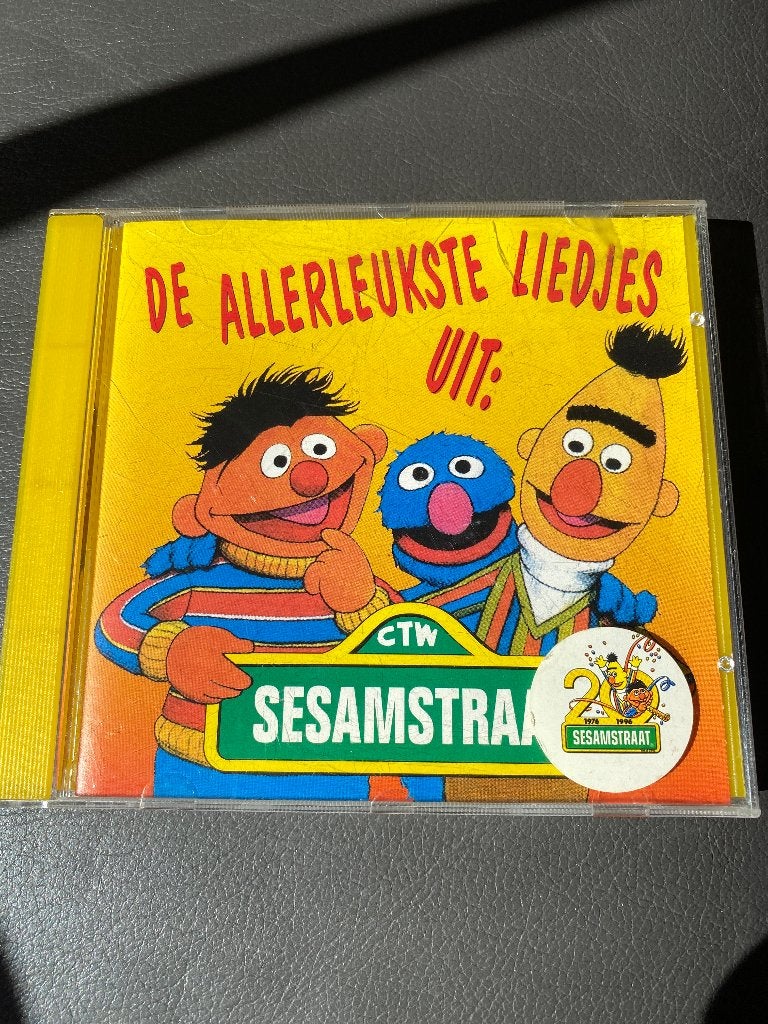 De Allerleukste Liedjes uit Sesamstraat CD, 6 tot 9 jaar, Ophalen of Verzenden, Zo goed als nieuw, Muziek