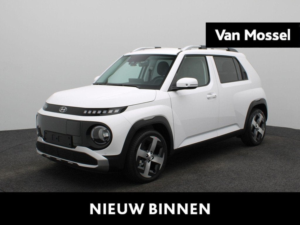 Hyundai INSTER Pulse Advanced 42 kWh | Schuif-/kanteldak | S, Auto's, Hyundai, Stof, 1280 kg, Zwart, Met garantie (alle)