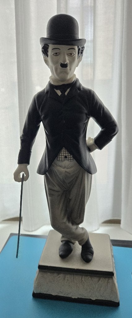 Charlie Chaplin beeld, Ophalen of Verzenden, Zo goed als nieuw, Mens