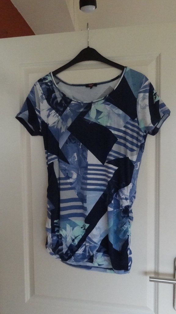 LEUK shirt , NIEUW maat L, merk Enjoy , met GRATIS een, Kleding | Dames, Blauw, Maat 42/44 (L), Enjoy, Nieuw