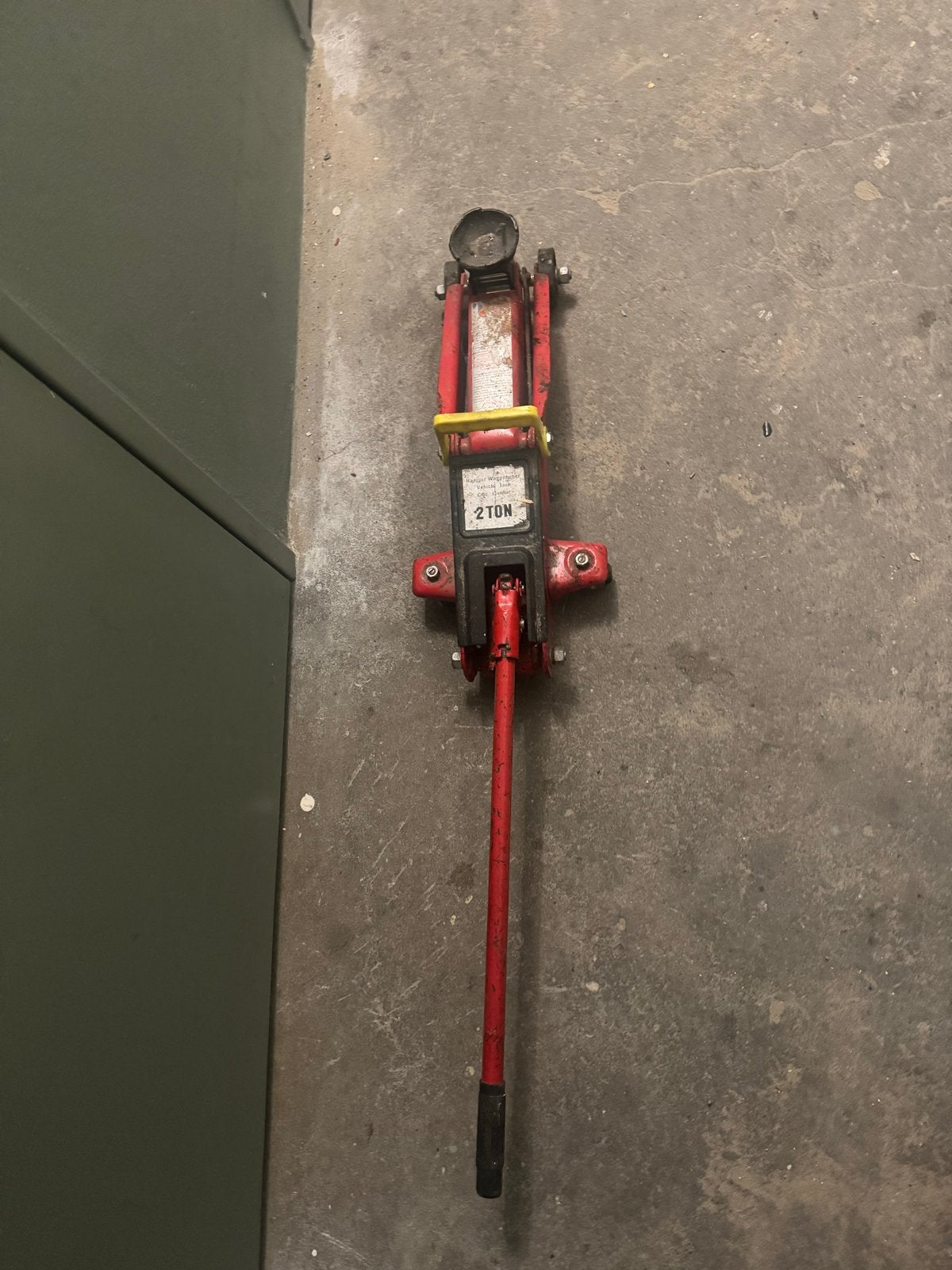 Gebruikte Garagekrik 2 Ton - Hydraulisch, Ophalen, Gebruikt, Hydraulisch, Garagekrik