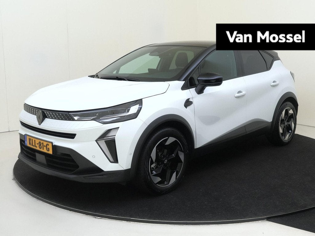 Renault Captur 1.8 E-Tech full hybrid 160 techno btw| Automa, Auto's, Renault, 12 maanden, 4 cilinders, Leder en Stof, Bedrijf
