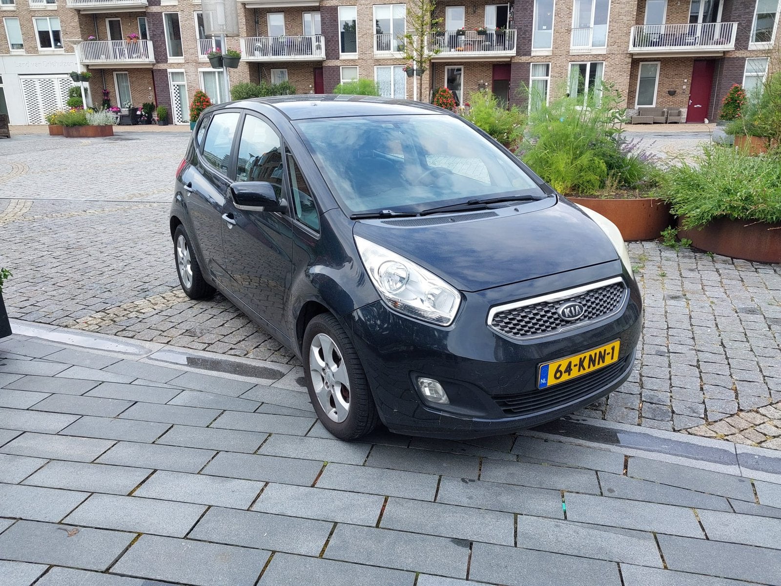 Kia Venga 1.6 cvvt,  2010  Airco , uitstekende staat ., Auto's, Kia, Voorwielaandrijving, 125 pk, Automatische klimaatregeling