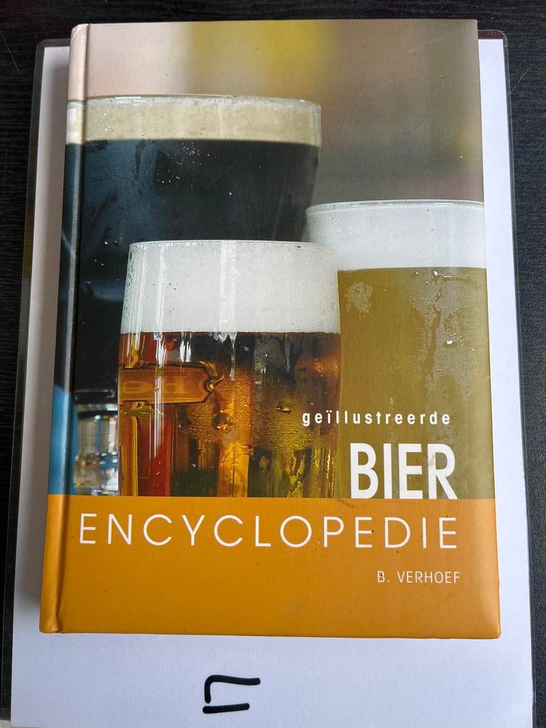 Geïllustreerde Bier Encyclopedie - B. Verhoef, Boeken, Encyclopedieën, Zo goed als nieuw, Los deel, Overige onderwerpen, Ophalen of Verzenden