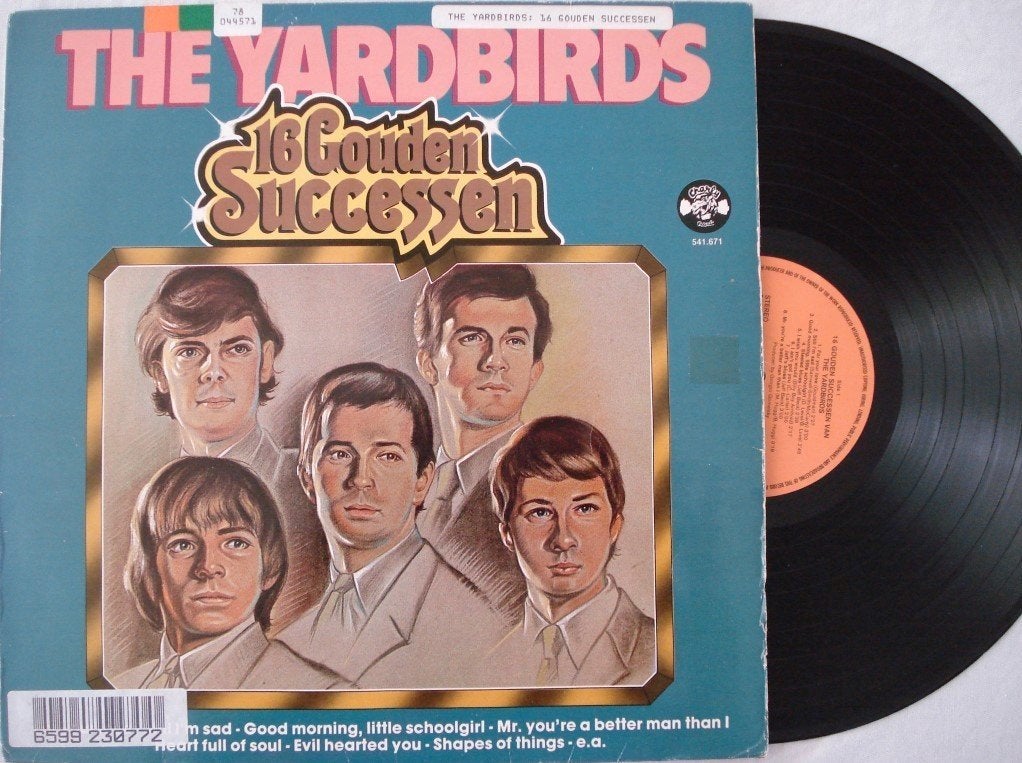 The Yardbirds - 16 gouden successen, LP, Gebruikt, Overige genres, Ophalen of Verzenden