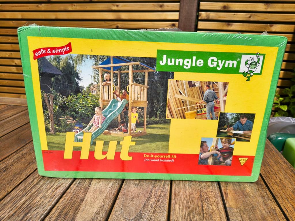 Jungle Gym Hut DIY + extra accessoires, Ophalen, Nieuw, Klimtouw