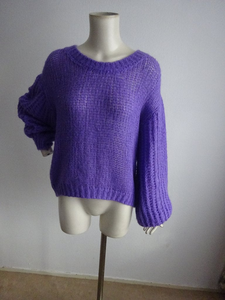 Pom Amsterdan trui mt 42, Kleding | Dames, Paars, Maat 42/44 (L), Ophalen of Verzenden, Zo goed als nieuw