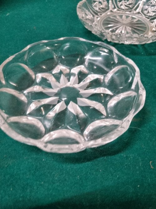 Schaaltjes kristal drie verschillende, Ophalen of Verzenden, 'T Olde Gre-j, Info@toldegrej.nl, Endepoelstraat 20f Didam