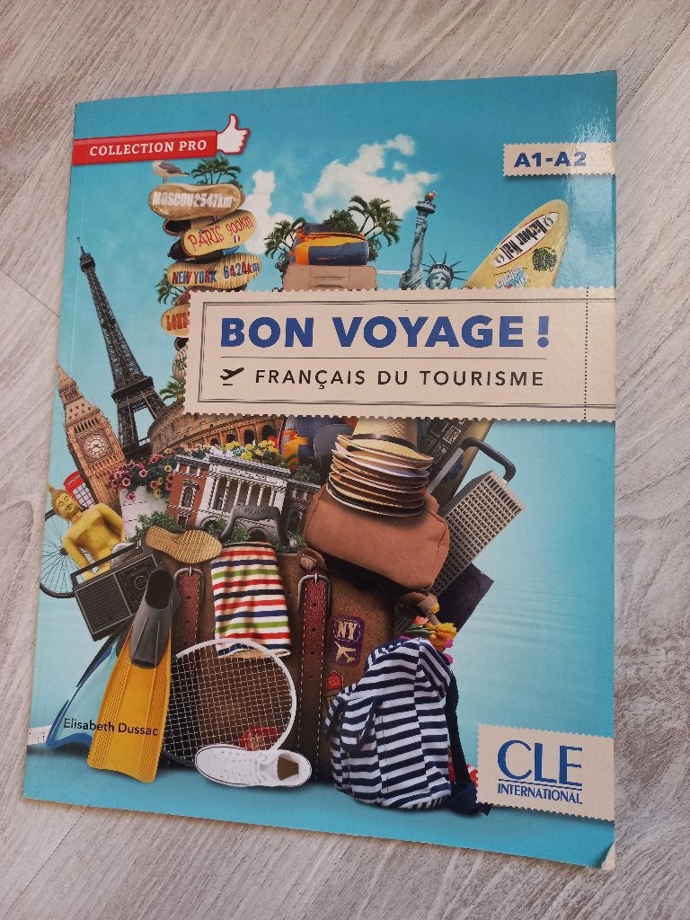 Bon Voyage A1-A2 Français du Tourisme, Frans, Ophalen of Verzenden, Zo goed als nieuw, Elisabeth Dussac