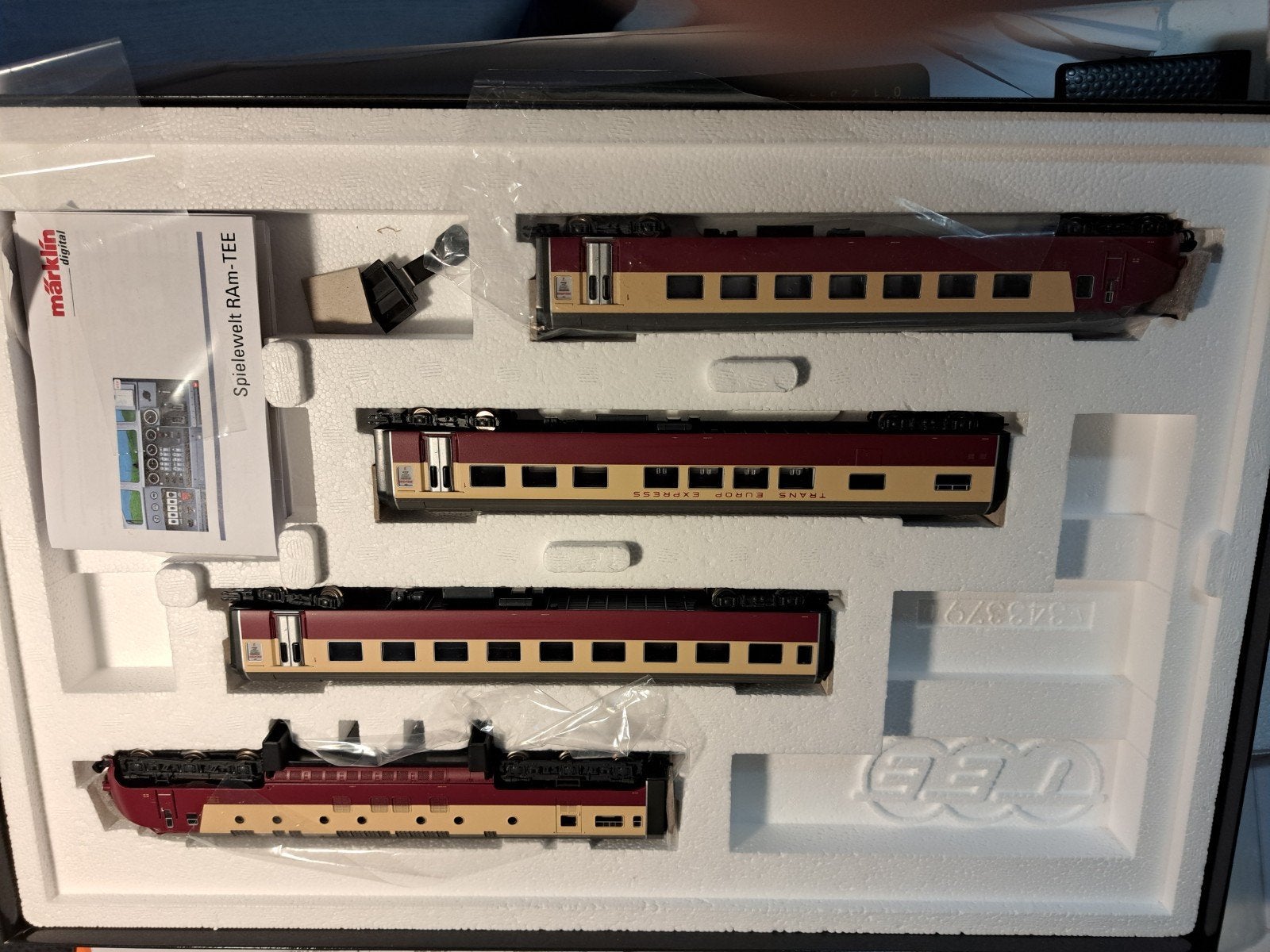 Märklin NS Trans Europ Express TEE digitaal, nieuw in doos, Ophalen, Wisselstroom, Treinset, Nieuw