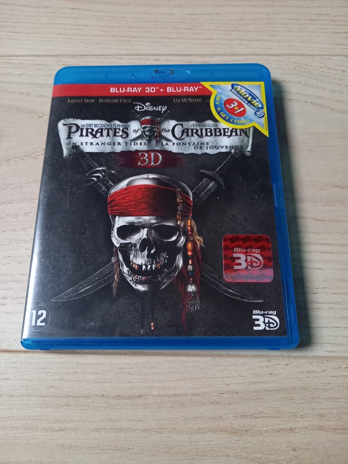 Pirates of the Carribean on Stranger Tides 3D, Ophalen of Verzenden, Zo goed als nieuw