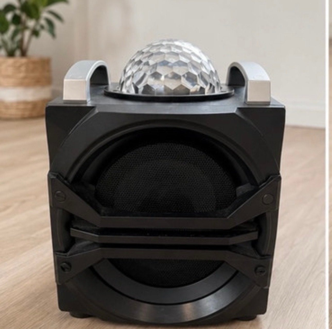 Noonday Disco Ball Rocky Party Speaker met Lichteffecten, Overige merken, Gebruikt, Party speaker, Ophalen of Verzenden