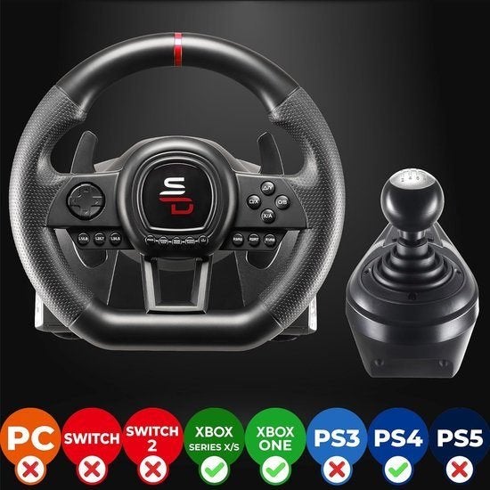 Gaming Stuur – Racestuur – Race Wheel – Simulatiestuur, Corvance B.V., Verzenden, Nieuw, Corvancebol@gmail.com
